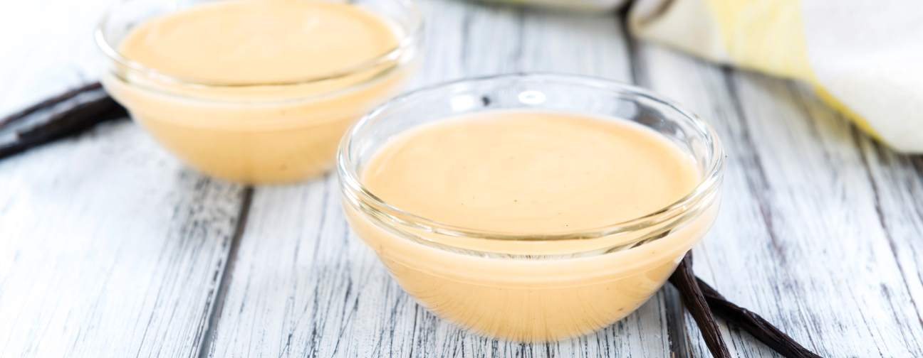 Pots de crème à la vanille et au caramel fleur de sel